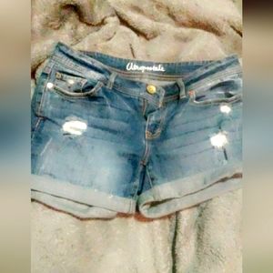 Size 2 jean shorts Aeropostale